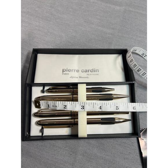 Pierre Cardin of Paris New York Ballpoint Pen Pencil Rollerball and Mini Pen Set - Picture 6 of 7
